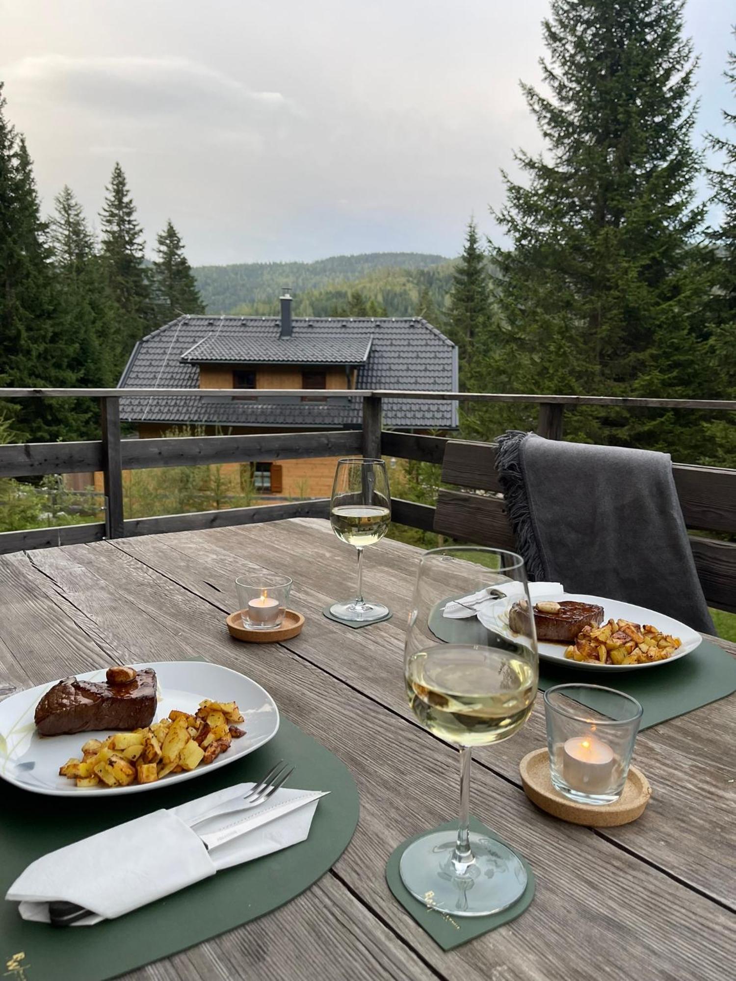 Almhuette-Flattnitz Villa Buitenkant foto